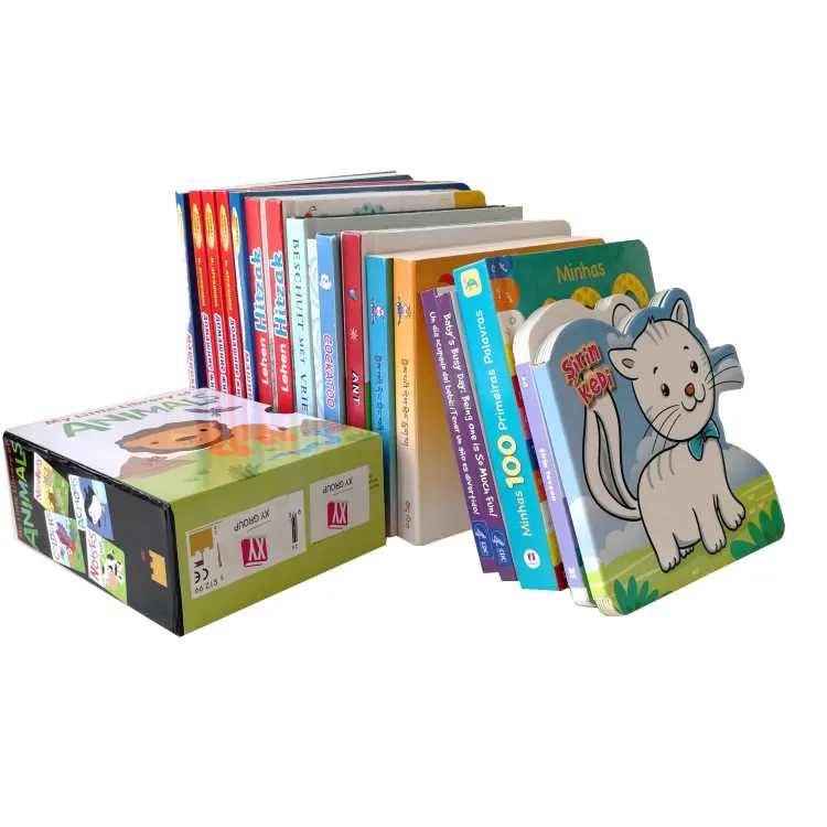 Hot Koop Afdrukken Kinderen Verhaal Puzzel Vroege Onderwijs Board Boek Set Afdrukken