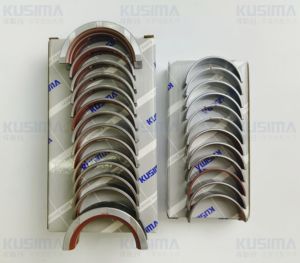 أجزاء المحرك العمود المرفقي قذيفة تحمل الرئيسي جلبة ربط مجموعة قضيب لبي دبليو N47 N57 N57B30 N47D20 تحمل طلاء اللون الأحمر - Product Image 2