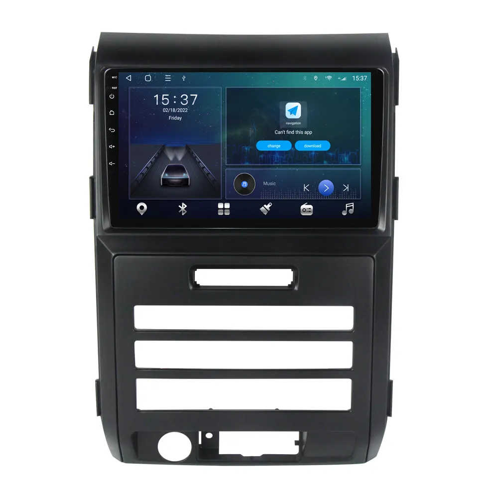Radio con GPS para coche, reproductor con Android, sin DVD, WIFI, estéreo, para Ford F150, 2008, 2009, 2010, 2011, 2012, 2013, 2014