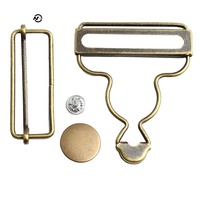 Boucles en métal en forme de gourde avec glissière rectangulaire, sans nickel et écologiques, pour salopettes et sacs à dos