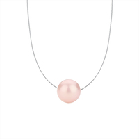 Collier pendentif élégant en argent sterling 925 avec perle, chaîne de clavicule pour femmes, bijoux simples pour tous les jours, cadeau