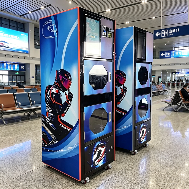 Automatic Professional Grade Heavy Gauge Third Generation Helmet Disinfection Vending Cleaning Machine for Restoration Service