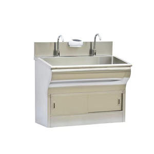 อ่างล้างจานสแตนเลสสำหรับโรงแรมและร้านอาหารอื่นๆอ่างล้างจานสามชั้น - Product Image 4