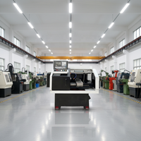 Torno CNC de Alta Precisión con Control de Accionamiento CNC y Centrado Automático Óptico