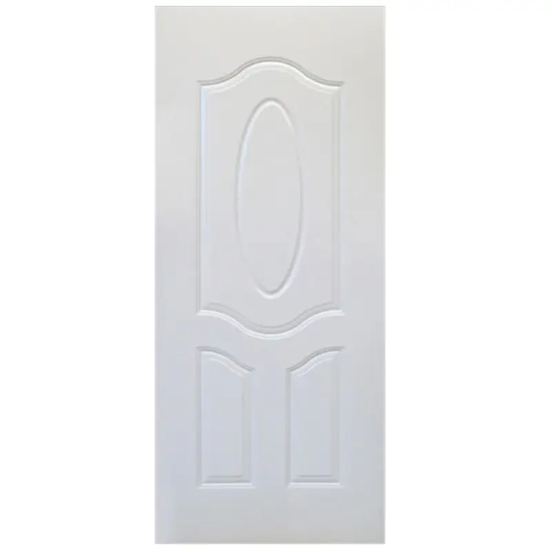 Good quality white primer HDF moulded door skin