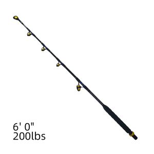 Tiefsee boot Angelrute verstellbare Hintern schwere große Thunfisch Angel troll ing Rute - Product Image 5