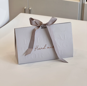 Wholesale One-piece in stock high-end luxurious wooden <b>ring</b> ribbon hand-held gift box logo paper box as souvenir packaging box - Product Image 5