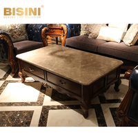 Table d'appoint vintage en chêne massif de style campagnard français, table ronde en bois antique pour la maison, le salon, l'appartement, la villa
