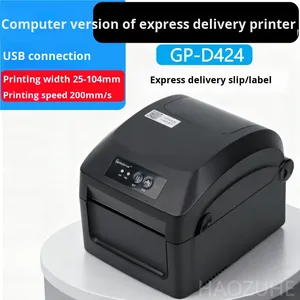 เครื่องพิมพ์ฉลากบาร์โค้ดแบบความร้อน <span class=keywords><strong>Gprinter</strong></span> GP-D424 Express สำหรับใบนำส่งสินค้าอิเล็กทรอนิกส์ ขนาด 4 นิ้ว เชื่อมต่อ USB/ ความละเอียด 203dpi รับประกัน 1 ปี - Product Image 5