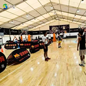 Grande barraca de tênis basquete futebol quadra de Padel