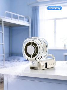 Mini <span class=keywords><strong>ventilateur</strong></span> rechargeable par USB, haute vitesse, 3000 mAh, pliable, <span class=keywords><strong>ventilateur</strong></span> portable turbo <span class=keywords><strong>avec</strong></span> refroidissement par glace - Product Image 6