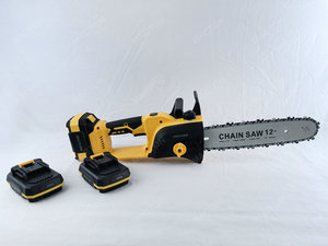 Vente directe d'usine, scie à chaîne à batterie au lithium de 12 pouces, scie à chaîne sans balais, outils électriques, scie sans fil pour le jardin et le bois - Product Image 2
