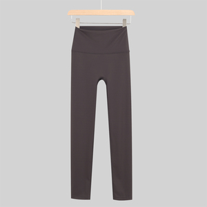 Leggings de yoga taille haute pleine longueur pour femmes grandes tailles, personnalisables, en Spandex/Nylon, pour le fitness, l'entraînement et la gym - Product Image 1