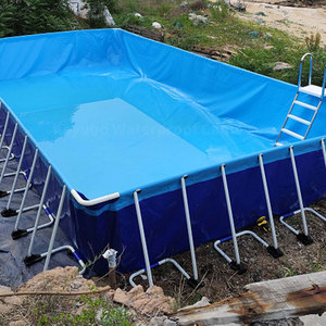 Piscina Infantil Resistente Keyubo de 7.3*3.6*1.5m - Piscina de Juego <span class=keywords><strong>con</strong></span> Marco de PVC, Ideal para Escuelas y Resorts - Product Image 4