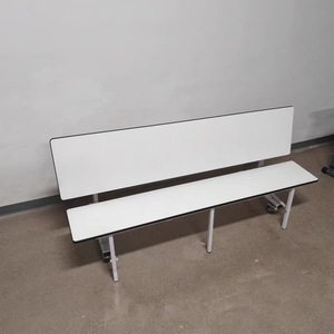 <b>Foldable</b> <b>Dining</b> <b>Table</b> Rectangle White 24-32 For Child <b>Dining</b> Room Combination Furniture - Product Image 1