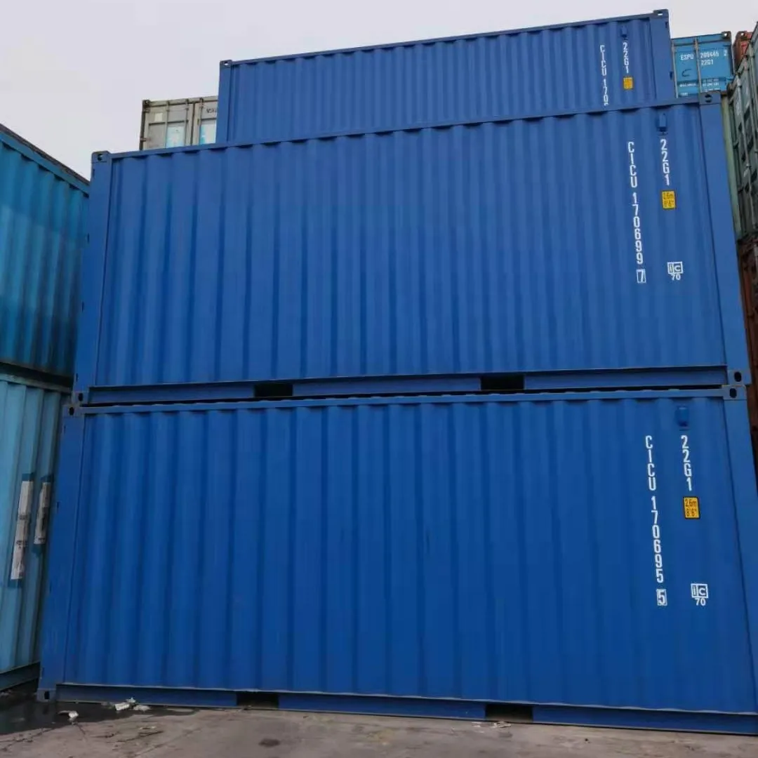 20ft 20GP 20DV ISO kargo konteyneri standart kuru kargo konteyner