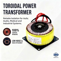Transformateur électrique 230V 220V 110V vers 24V 12V 30W-3000W, transformateur toroïdal pour commandes industrielles