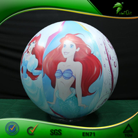 Ballon de plage géant gonflable SPH Pop, image vidéo sexy de dessin animé