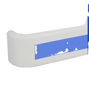 Barres d'appui antidérapantes en alliage d'aluminium de 140 mm, en PVC, pour hôpitaux, couloirs, maisons de retraite, avec caractéristiques anti-collision - Product Image 2