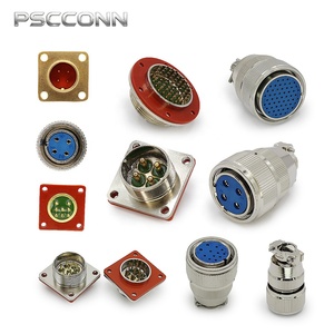 Connecteur circulaire étanche IP67 à <span class=keywords><strong>4</strong></span>, 8, 12, 55 broches, série <span class=keywords><strong>MX</strong></span> (MX12, MX15, MX23, MX33) de la marque PSCCONN - Product Image 1