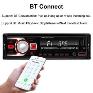 Reproductor MP3 para coche 1DIN con USB, tarjeta TF, radio FM, pantalla LCD y control remoto. Alta calidad de fábrica. - Product Image 2