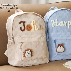 حقيبة ظهر قطنية مخصصة جذابة بسحاب، حقيبة خفيفة الوزن متعددة الوظائف ومتينة - Product Image 4