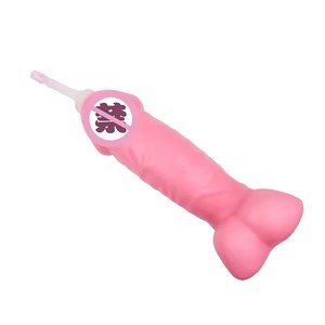 니크로 도매 가격 파티 호의 큰 새 남근 모양 마시는 병 핑크 참신 물 컵 파티 스푸프 소품 - Product Image 4