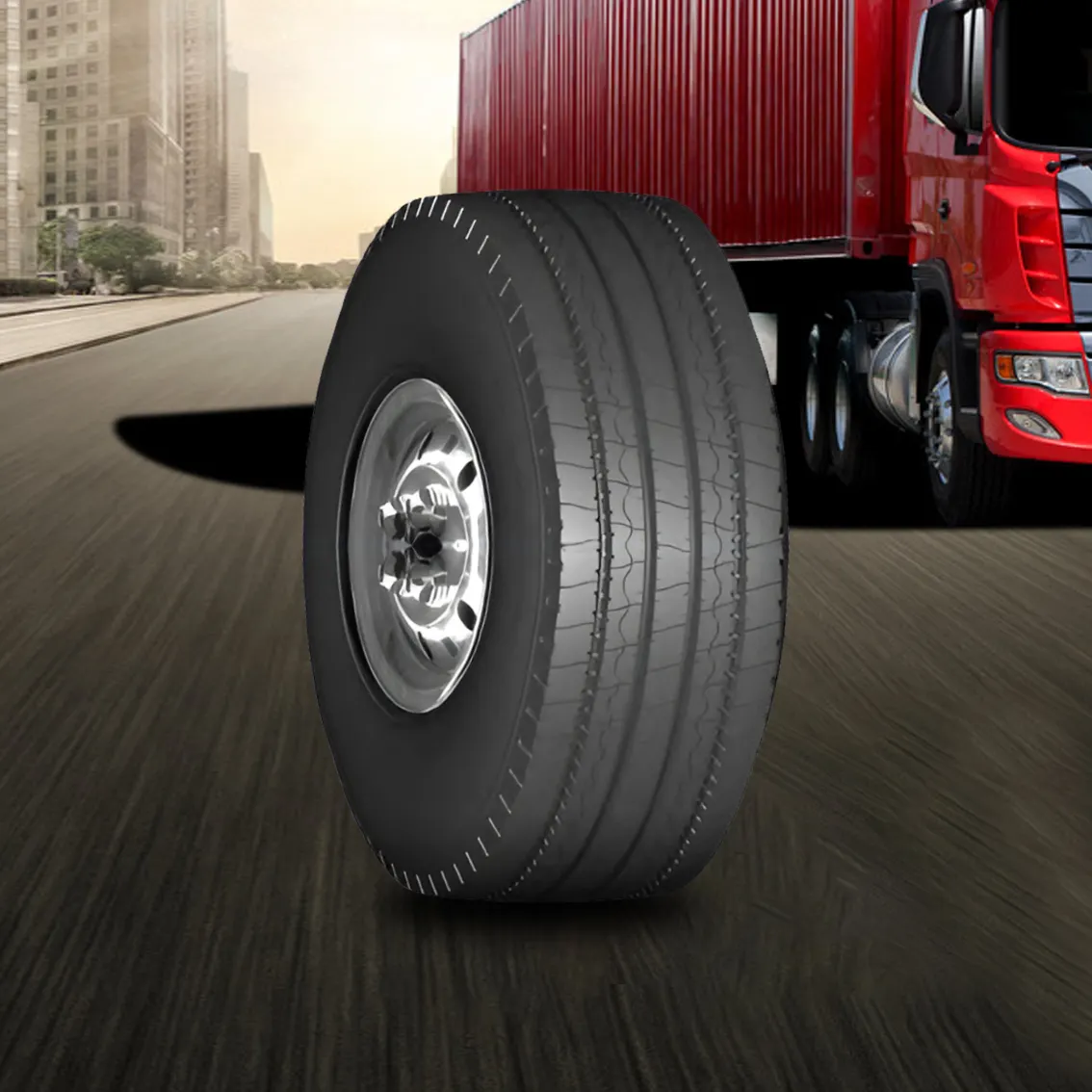Super résistant à l'usure, bonne maniabilité, pneu (pneu) plus économe en carburant pour camion 13 12 11.00 9 8.25 7.5 7 6.5 R22.5 R20 R16