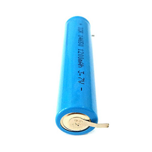 Cylindrical lithium battery ICR14650 14650 3,7 V Battery 1200mAh for electric toothbrush - Product Image 2