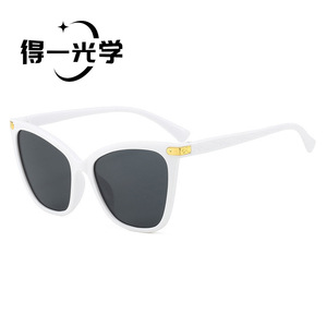 Cat-Eye <b>Sunglasses</b> Black UV400 Women Fashion Outings Driving - Product Image 2