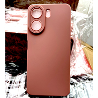 Coque de protection antichoc personnalisée en silicone TPU mat avec protecteur d'écran pour iPhone 17 16 15 14 13 12 11 8 Pro Max Plus, unie
