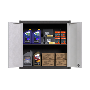 Heavy-Duty kim loại thép tủ tường với 2 cửa nhà để xe lưu trữ treo tường công cụ tủ cho nhà văn phòng hội thảo - Product Image 3