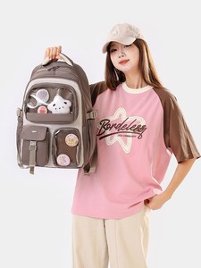 Nouveau <span class=keywords><strong>Sac</strong></span> <span class=keywords><strong>à</strong></span> <span class=keywords><strong>Dos</strong></span> Scolaire Transparent Style Japonais pour Filles, Idéal pour les Élèves du <span class=keywords><strong>Primaire</strong></span> et du Collège, avec Bretelles en Polyester <span class=keywords><strong>à</strong></span> Coussin d'Air - Product Image 3