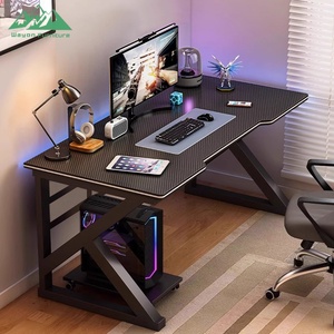 Wayon Modern Ergonomic Glass Computer <strong>Desk</strong> with Desktop Organizer <strong>Riser</strong> Easy Assembly Large Surface Gaming <strong>Desk</strong> for Home Office - Product Image 5
