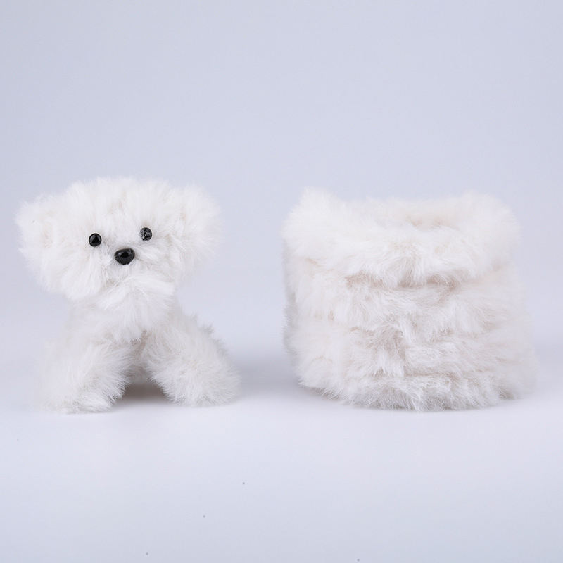 ผมกระต่าย20มม. #51สีเบจ