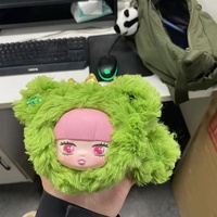 Vente en gros : Pendentif en peluche LILISHA Série Carnaval Animalier, original et authentique, avec visage en vinyle, boîte mystère, poupée mignonne, cadeaux, en stock, best-seller