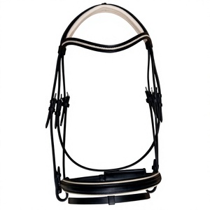 Brida ecuestre Annabelle, cómoda, de cuero, ajustable, al mejor precio, proveedor mayorista de bridas de lujo. - Product Image 2