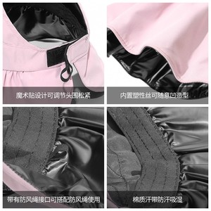 Utheisa Kong Top negro 1 pieza venta al por mayor sombrero de Sol de doble capa para mujer plegable pescador protección UV abrigo deportivo de verano - Product Image 2