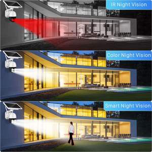 Cámara de Seguridad Exterior Impermeable <span class=keywords><strong>ICSEE</strong></span> de 4MP con Wi-Fi, PTZ, Energía Solar, Visión Nocturna en Color, Detección Humana, Cámara de Red Inalámbrica - Product Image 4