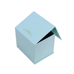 Luxury Custom Logo <b>Printing</b> Recyclable Rigid Cardboard Folding Paper Box with Magnetic Lid and Embossing - Product Image 3