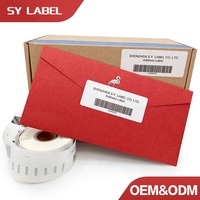 Harga Bagus 89x36mmx260 Label Alamat Putih Tahan Air Kompatibel dengan Printer Dymo LabelWriter 99012