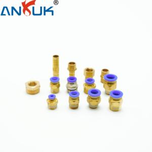 ข้อต่อนิวเมติกสำหรับทองเหลืองและพลาสติกกัน132Mpa การเชื่อมต่อท่อพียูเข้ากันได้กับเกลียว NPT NPT - Product Image 6
