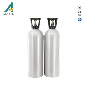 Alsafe Aluminium Carbon Dioxide Cylinder Industrial Gas Cylinders Bottle