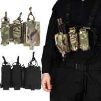 Pochette tactique SIVI pour la récupération de magazines, sac pliable avec design Molle pour la chasse en plein air et l'entraînement