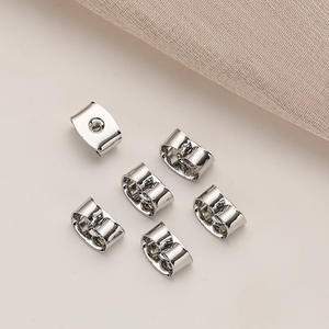 Wholesale Copperplated <b>Gold</b>-plated Earplugs Butterfly Ear Buckles <b>Earrings</b> Earplugs <b>Back</b> Stud <b>Earrings</b> Cap Non-slip Accessories - Product Image 3