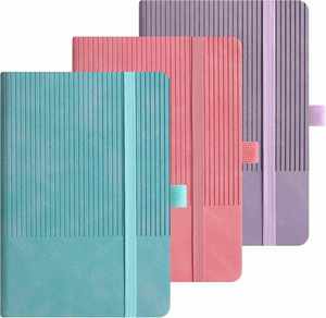 A6 PU Notebook Hardcover Elastic Bandage <b>Paper</b> Bag Portable Journal Customized LOGO Trending Products 2026 New Arrivals - Product Image 4