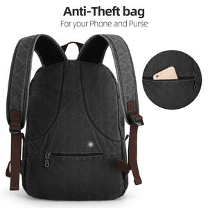 Muestra gratis de la lona mochila de viaje ligero Paquete De día estudiante mochila <span class=keywords><strong>para</strong></span> portátil - Product Image 3