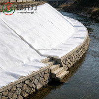 WSL Tissu géotextile flexible en filaments non tissés robustes pour la stabilisation des sols, idéal pour les barrages, les chutes d'eau et les travaux d'ingénierie anti-érosion des pentes