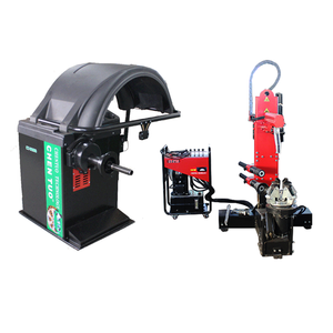 Chen Tuo Semi Automatic Wheel Balancing <b>Machine</b> With Hydraulic Lift And Control Unit For Vehicle Maintenance - Product Image 1