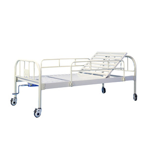 Cama Hospitalaria Xufeng L2000 W900 H500 con Manivela Simple y Ruedas, Cama Paralela Estándar para Uso Médico - Product Image 1